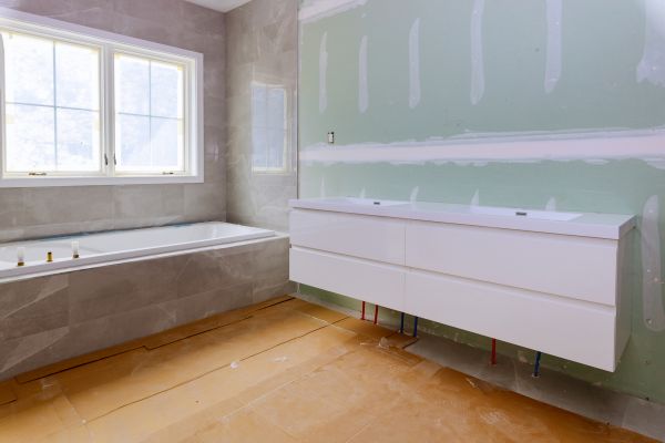 Bathroom Wall Patching