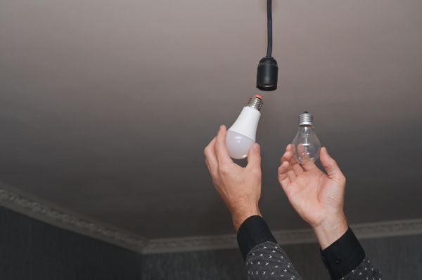 LED Bulb Installation
