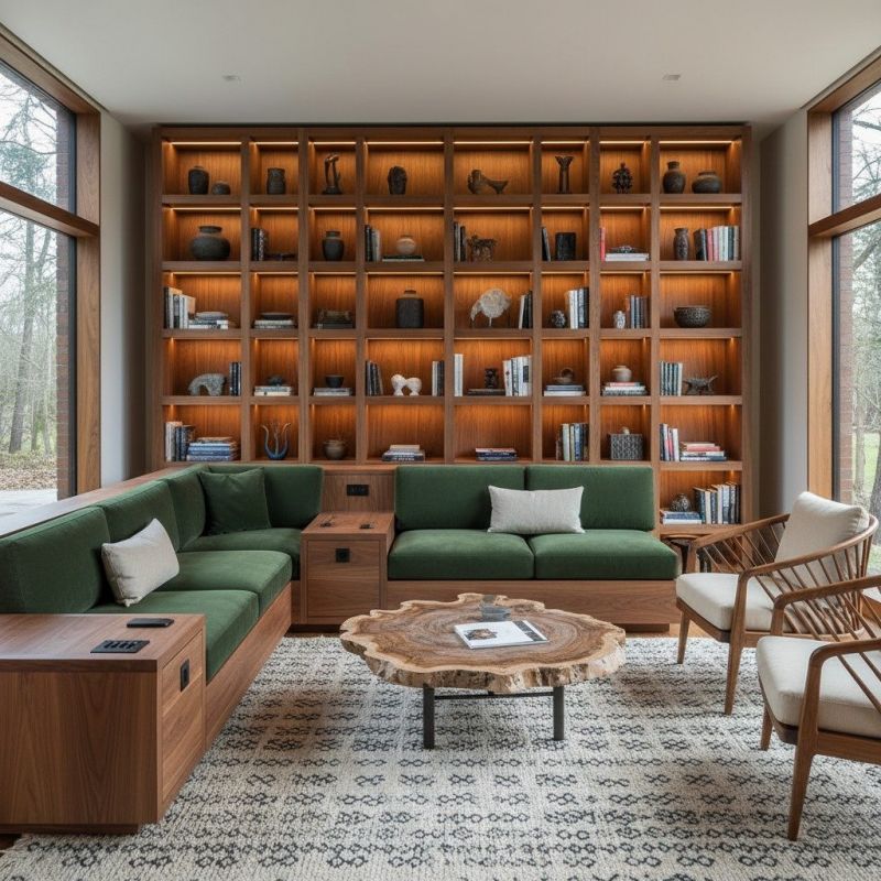 Built-In Furniture Ideas For Living Rooms, Bedrooms, And Offices